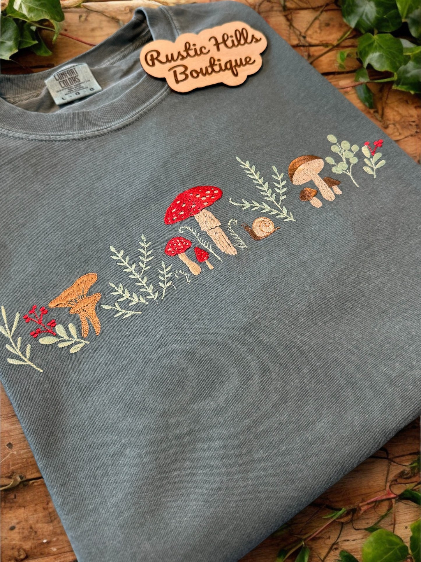 Enchanted Forest Embroidered Tee