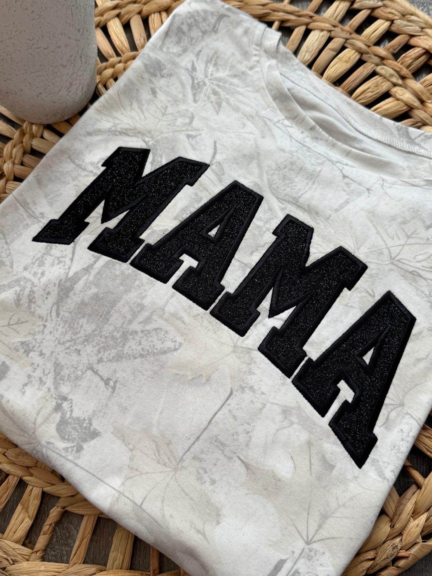 Camo Embroidered Tee