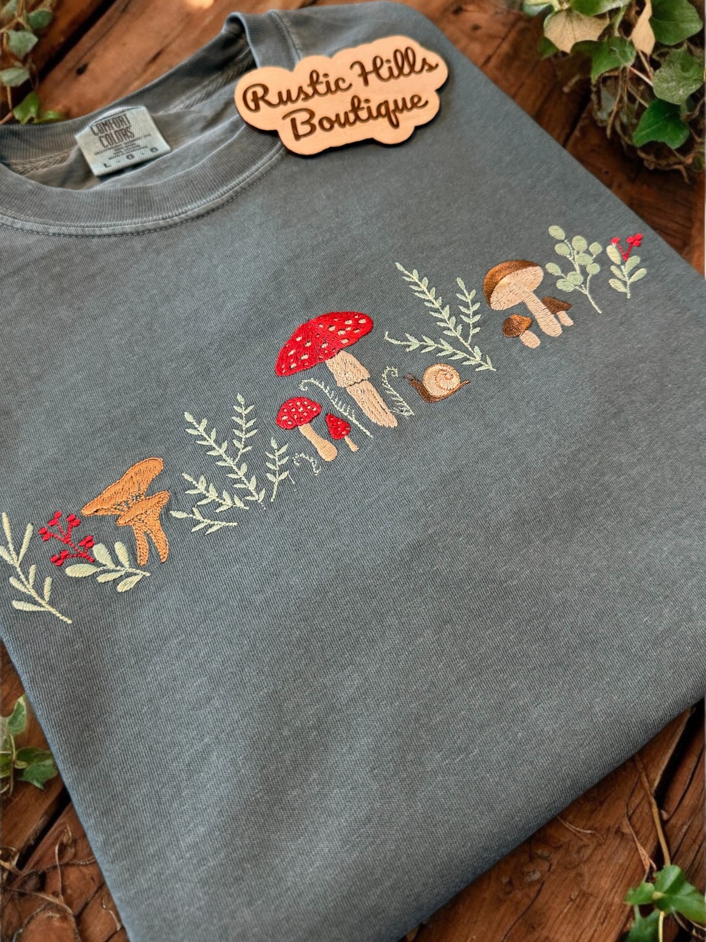 Enchanted Forest Embroidered Tee