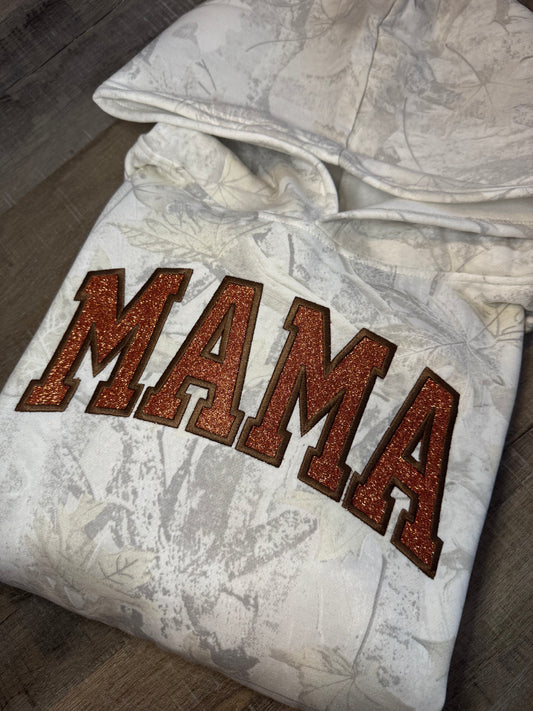 Camo Embroidered Hoodie