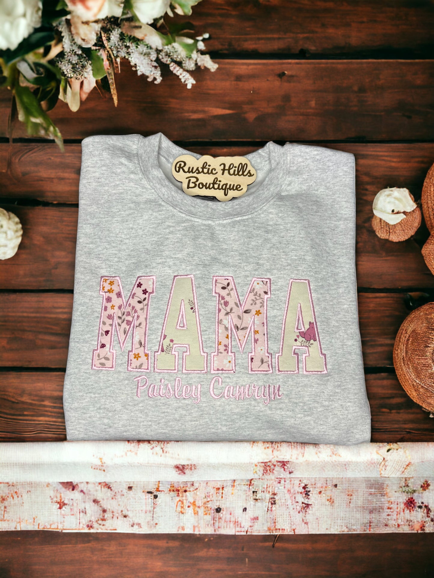 Keepsake Embroidered Sweatshirt