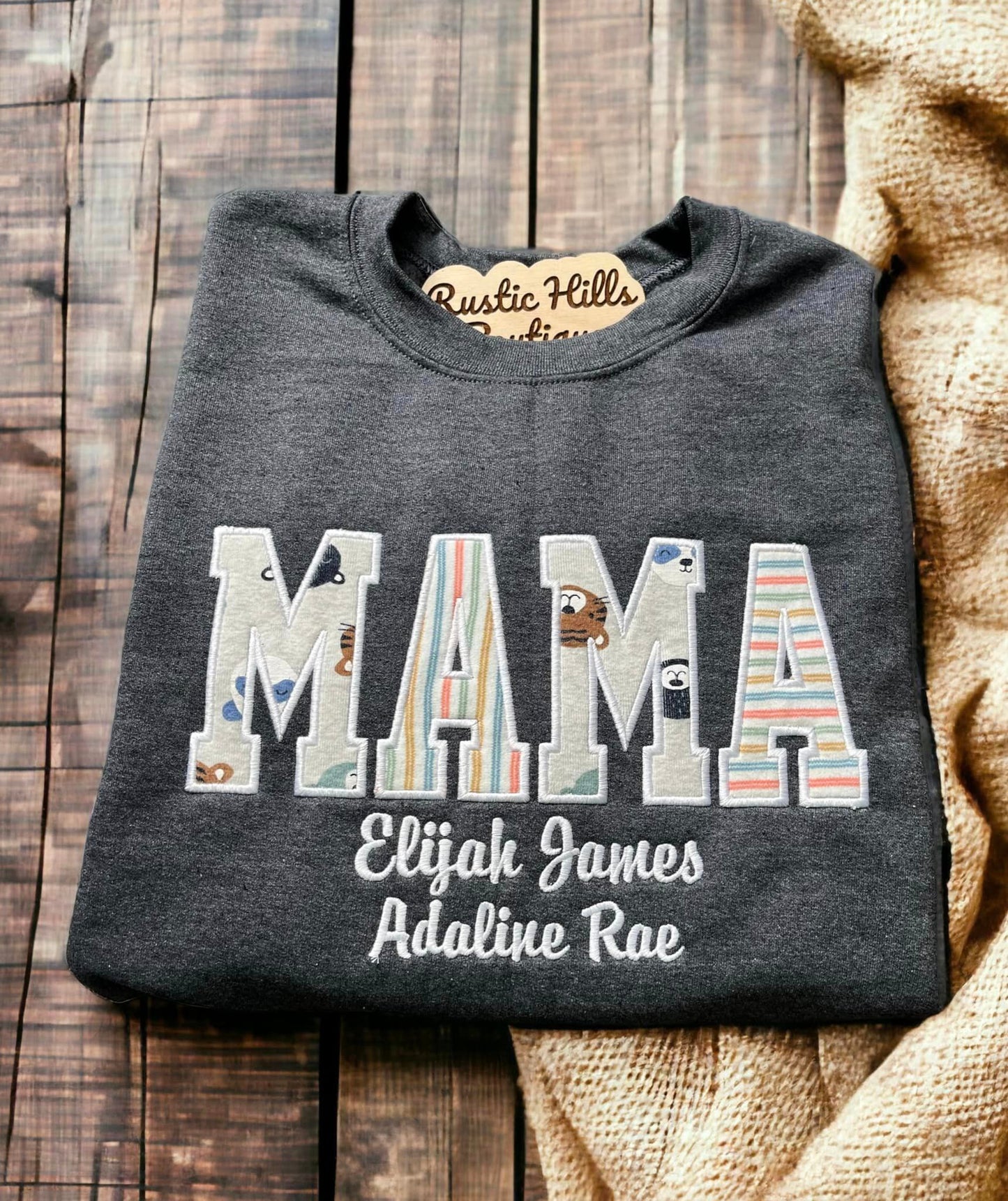 Keepsake Embroidered Sweatshirt