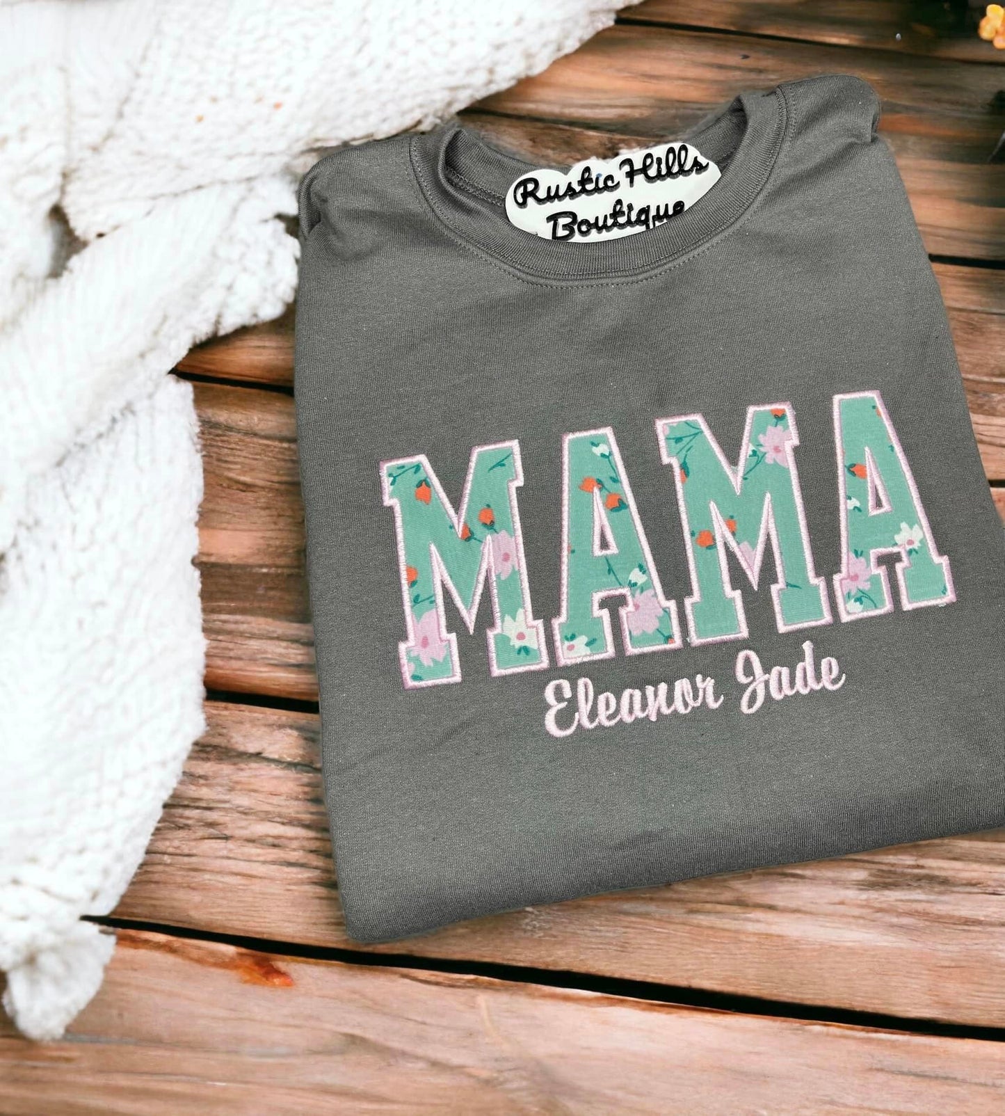 Keepsake Embroidered Sweatshirt