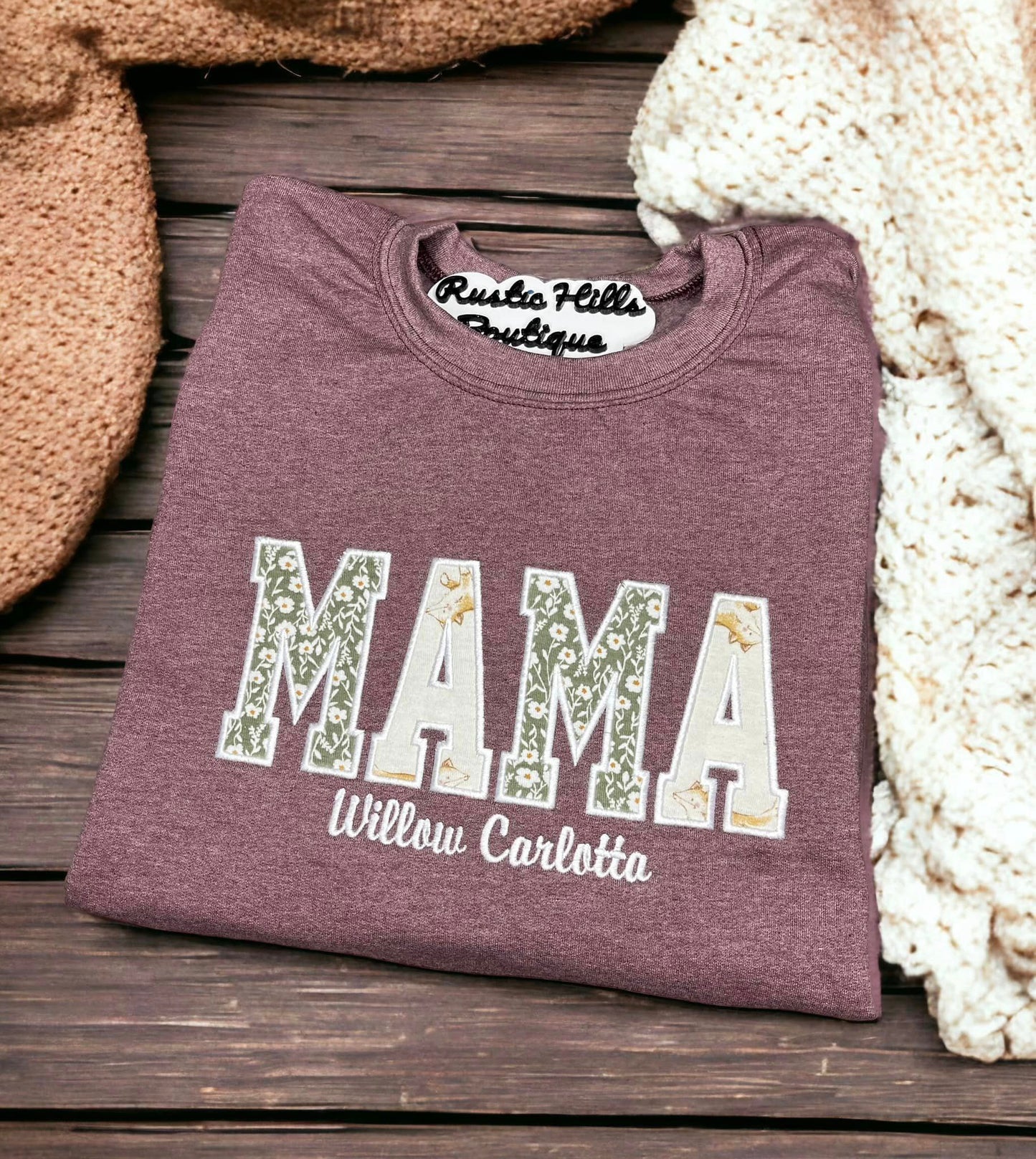 Keepsake Embroidered Sweatshirt
